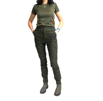 Женские военные тактические брюки 52 хаки