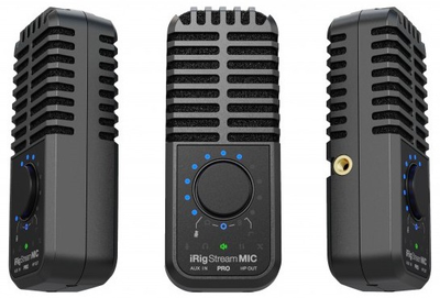 Мікрофон IK Multimedia iRig Stream Mic Pro (8025813899032)