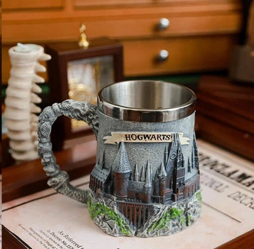 Кружка Гаррі Поттер Хогвартс школа Чарівництва і Чаклунства Hogwarts Harry Potter 400 мл