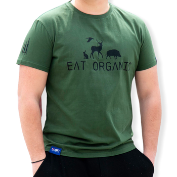 Футболка KLOST Eat Organic Khaki, M