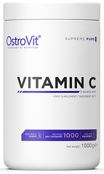 Дієтична добавка OstroVit Supreme Pure Vitamin C 1000 г (5902232612486)