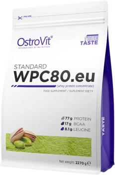 Протеїн OstroVit Standart WPC80.eu Pistachio Cream 2270 г (5902232619584)