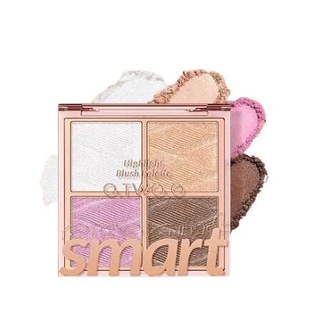 Палетка хайлайтеров O.TWO.O Smart Highlight Тон 01 Moonlight Rose