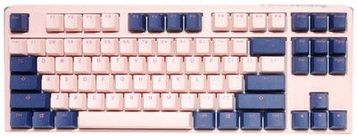 Клавіатура дротова Ducky One 3 Fuji TKL MX Silent Red USB Pink-Blue (DKON2187-SUSPDFUPBBC1)