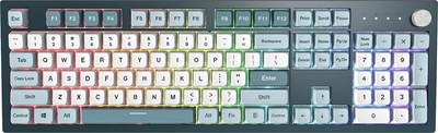 Клавіатура дротова Montech MKey Freedom Gateron G Pro 2.0 Brown (9275362)