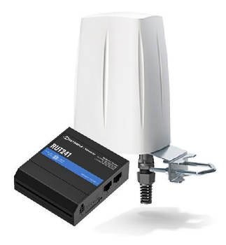 Комплект антена+маршрутизатор: QuWireless QuSpot (A240S) + Teltonika RUT241