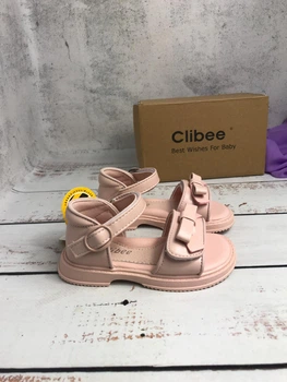 Босоніжки дитячі для дівчинки Clibee 22р-14.5 см Рожеві (318)
