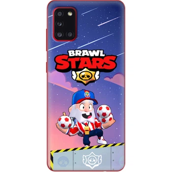Силиконовый Чехол с Картинкой для Samsung Galaxy A31 (A315) Принт (Бравл Старс Динамайк, Brawl Stars Dynamike) (39470-ysm021)