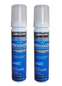 Пена для лечения выпадения волос у мужчин Kirkland Minoxidil 5% (60 гр) 2 флакона на 2 месяца