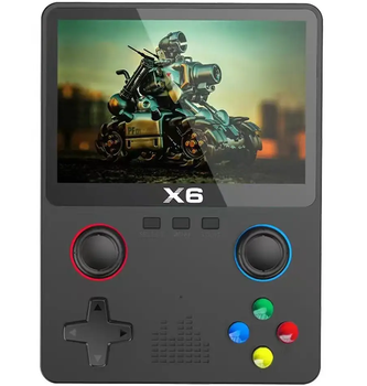 Кишенькова портативна ретроприставка консоль з іграми X6 IPS 3.5 дюйма