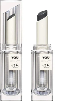 Бальзам-помада-блеск UZU by FLOWFUSHI 38 ℃ / 99F lipstick TOKYO -0,5: Sheer Grey 3,8 г