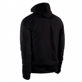 Куртка M-Tac Lite Microfleece Hoodie Black Розмір 3XL