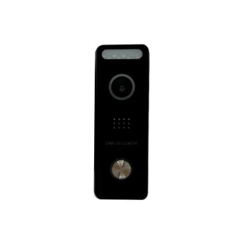 Wi-Fi панель виклику CoVi Security Iron FHD Wi-Fi Black + DB, 2Мп