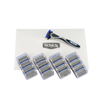 Бритва чоловіча Schick Hydro 5 Sense Hydrate (1 станок і 17 картриджів)