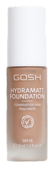 Fundacja do twarzy Gosh Hydramatt Foundation Medium Dark 012R 30 ml (5711914183011)