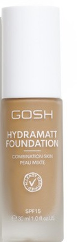 Fundacja do twarzy Gosh Hydramatt Foundation Medium Dark 012Y 30 ml (5711914182953)