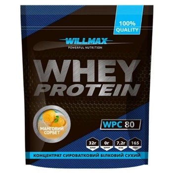 Протеин Willmax Whey Protein 80 920 г 23 servings Mango Sorbet