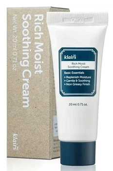 Крем для глибокого зволоження шкіри DEAR, KLAIRS Rich Moist Soothing Cream, 20 мл