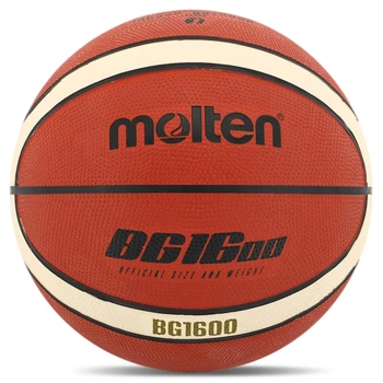 Мяч баскетбольний резиновый Molten BG1600 размер 7 Orange