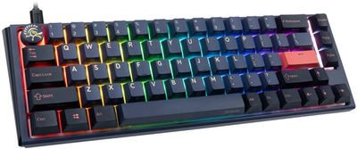 Клавіатура дротова Ducky One 3 SF Cherry MX Silent Red USB Cosmic Blue (100043108)