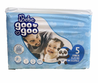 Підгузки дитячі Bebe Goo Goo 5 44 шт (5948688033703)