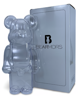 Статуетка Bearbrick x Decor case Magnet 400% 28 см Medicom Toy Чохол магніт