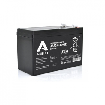Батарея к ИБП AZBIST 12V 9Ah Super AGM (ASAGM-1290F2) (204620)