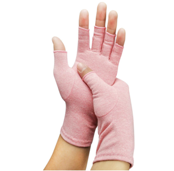 Компресійні рукавички при артриті Рожеві M