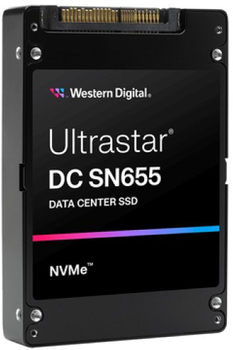 SSD dysk Western Digital Ultrastar SN655 WUS5EA176ESP7E3 7.68TB U.3 PCI Express 4.0 3D NAND TLC (0TS2462)