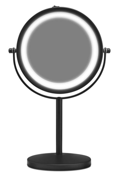 Дзеркало Gillian Jones Table Mirror Strong LED Light Чорне (5713982008173)
