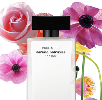 Набір для жінок Narciso Rodriguez For Her Pure Musc Парфумована вода 100 мл + Лосьйон для тіла 50 мл + Мініатюра Парфумована вода 10 мл (3423222107901)