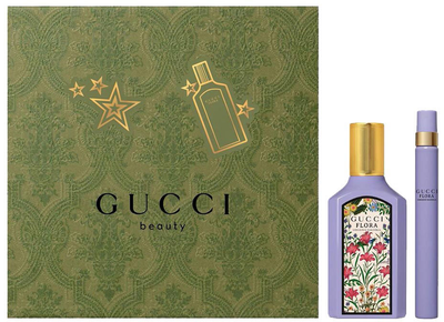 Zestaw damski Gucci Flora Gorgeous Magnolia Woda perfumowana 50 ml + Miniaturka Woda perfumowana 10 ml (3616304956966)