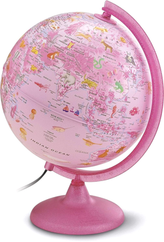 Globus Tecnodidattica Pink Zoo 25 cm (8007239977150)