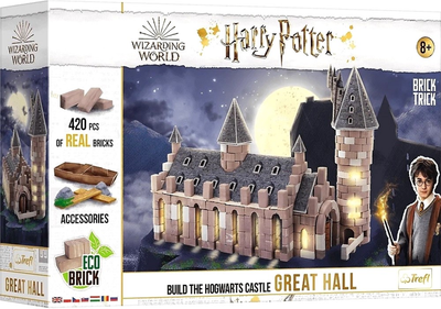 Дерев'яний конструктор Trefl Harry Potter Great Hall 420 деталей (5900511615623)