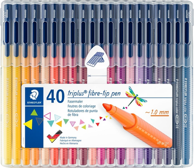 Набір фломастерів Staedtler Triple Color 40 шт (4007817051955)