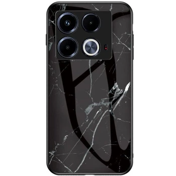 Чехол с рисунком Deexe Gradient Pattern для Infinix Note 40 - Black