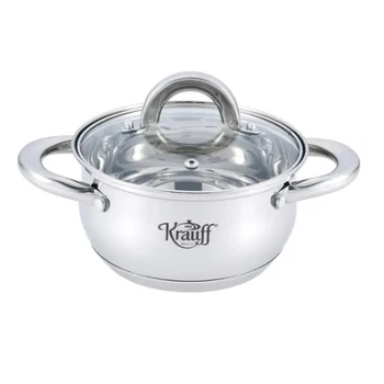 Каструля із нержавіючої сталі 2,5 л/18 см Krauff 26-238-074