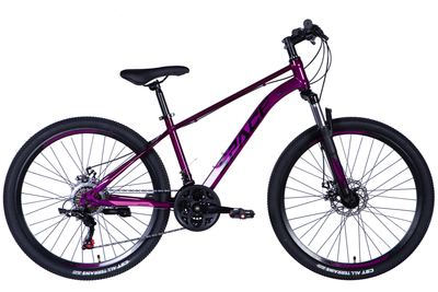 Велосипед ST 26" SPACE NEPTUNE (035) DD FR рама-15" фиолетовый уд 2024