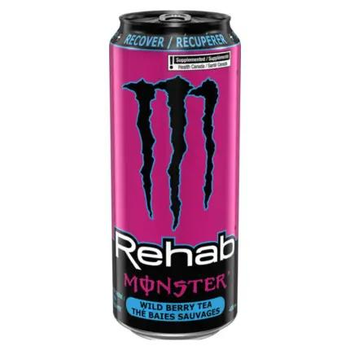 Напій енергетичний Monster Rehab Wild Berry Tea 473 мл
