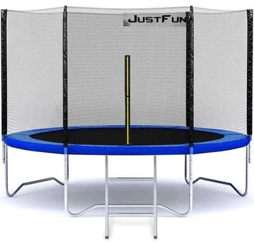 Батут Just Fun 252 см зовнішня сітка та драбинка