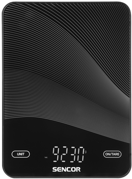 Весы кухонные Sencor SKS7700BK черные