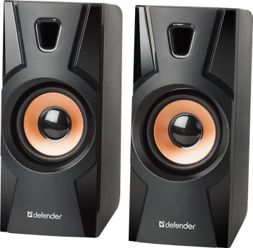 Компьютерные колонки 2.0 Defender Aurora S8 8Вт RMS Дерево USB Black (65408)