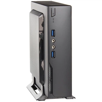 Корпус для компьютера Casecom M300-2U3 90W 2xUSB3.0 mini-ITX VESA с внешним БП Black