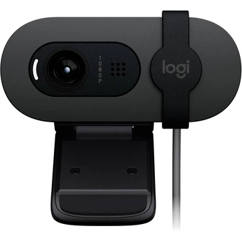 Веб-камера Logitech Brio 100 Full HD Webcam USB Graphite-Black (960-001585)