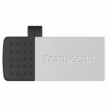 Флеш-накопичувач Transcend USB 2.0 JetФлеш-накопичувач 380 microUSB OTG 64Gb Silver (TS64GJF380S)