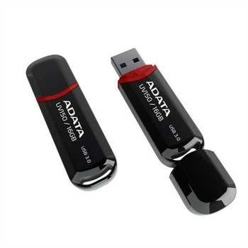 Флеш-накопичувач ADATA USB 3.2 UV150 16Gb Black (AUV150-16G-RBK)