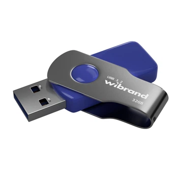 Флеш память флешка Wibrand Lizard 32GB USB 3.2 Gen1 Light Blue (WI3.2/LI32P9LU)