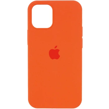 Чохол Silicone Full Case AA Open Cam для Apple iPhone 12 Pro Max 52, Orange