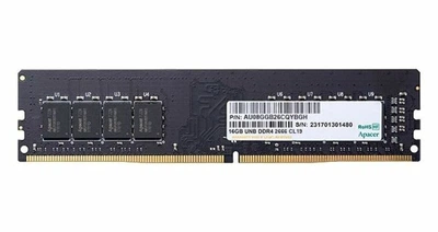 Оперативна пам'ять DDR4 Apacer 16GB 2666MHz CL19 DIMM (AU16GGB26CQYBGH)
