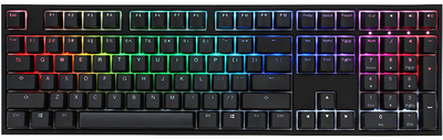 Klawiatura gamingowa Ducky One 2 RGB MX Speed Silver Black (DKON1808ST-PDEPDAZT1)